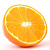 ДекорТоледо фрукты (апельсин 2) 20*20 00-35-140-2 (П)
